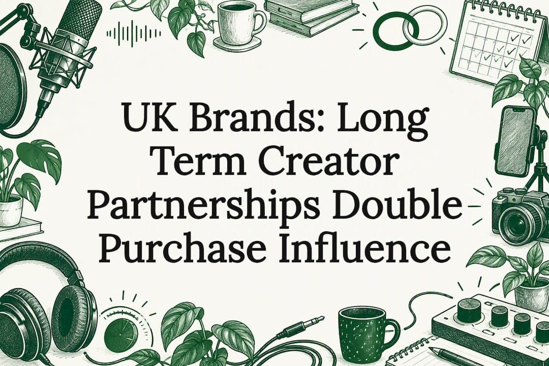 UK Brands: Long Term Creator Partnerships Double Purchase Influence